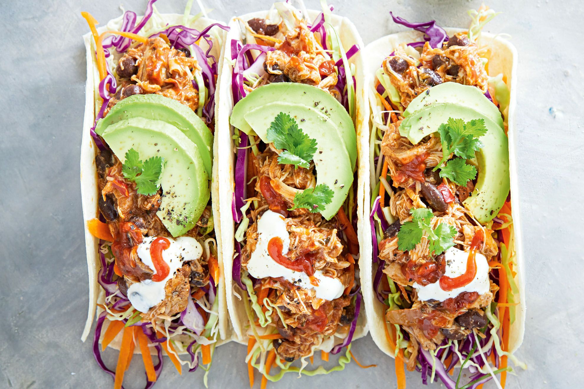 Slow Cooker Chicken Tacos